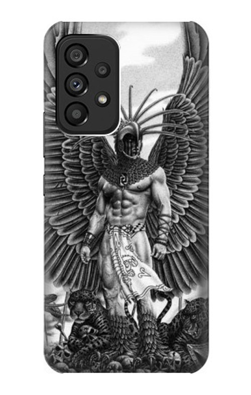 S1235 Aztec Warrior Case Cover Custodia per Samsung Galaxy A53 5G S1235 Aztec Warrior Case Cover Custodia per Samsung Galaxy A53 5G