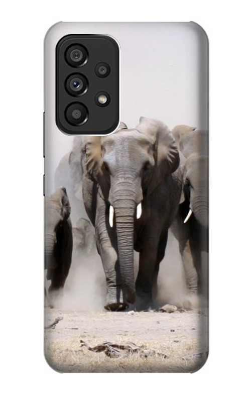 S3142 African Elephant Case Cover Custodia per Samsung Galaxy A53 5G S3142 African Elephant Case Cover Custodia per Samsung Galaxy A53 5G