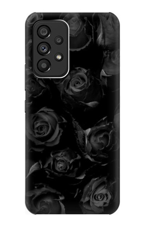 S3153 Black Roses Case Cover Custodia per Samsung Galaxy A53 5G