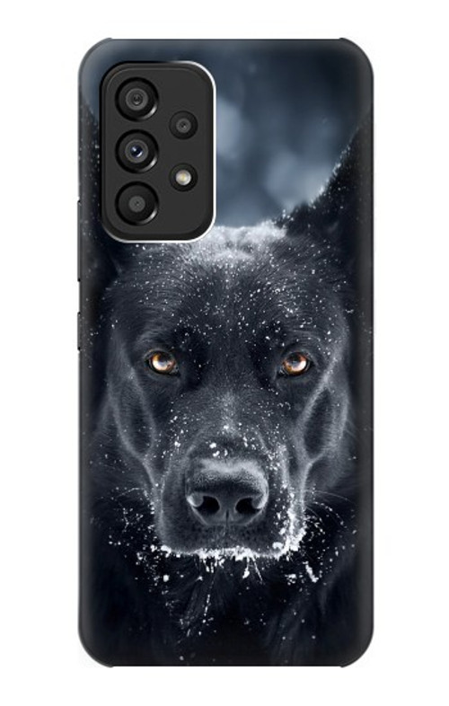 S3168 German Shepherd Black Dog Case Cover Custodia per Samsung Galaxy A53 5G S3168 German Shepherd Black Dog Case Cover Custodia per Samsung Galaxy A53 5G