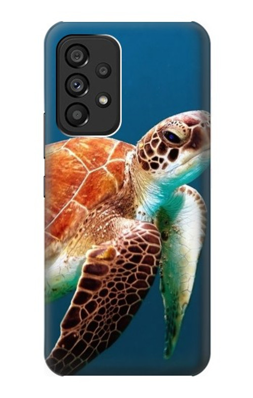 S3497 Green Sea Turtle Case Cover Custodia per Samsung Galaxy A53 5G