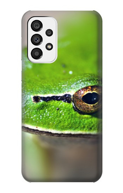 S3845 Green frog Case Cover Custodia per Samsung Galaxy A73 5G