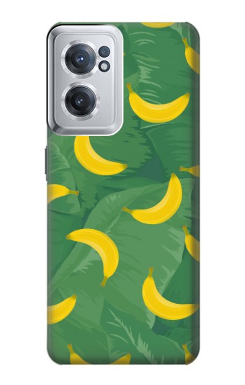 S3286 Banana Fruit Pattern Case Cover Custodia per OnePlus Nord CE 2 5G