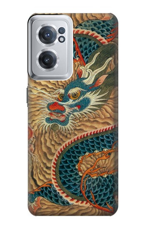 S3541 Dragon Cloud Painting Case Cover Custodia per OnePlus Nord CE 2 5G