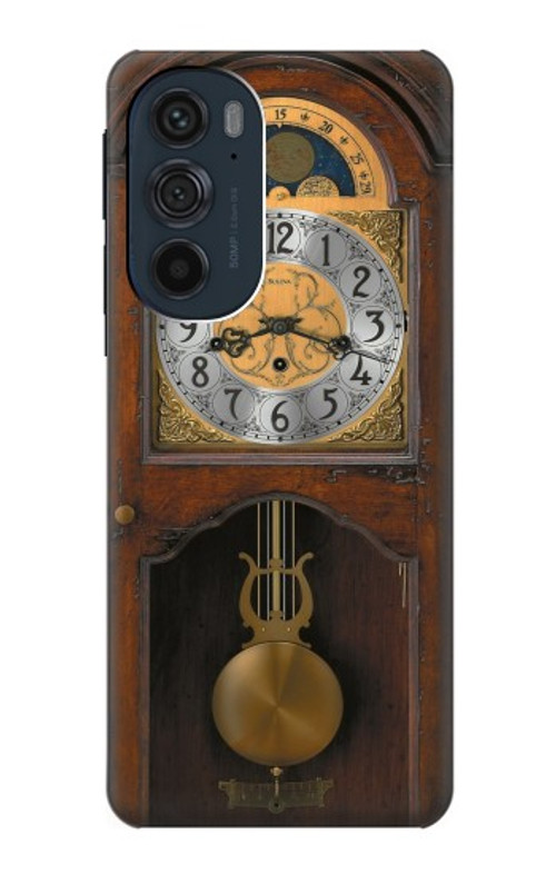 S3173 Grandfather Clock Antique Wall Clock Case Cover Custodia per Motorola Edge 30 Pro
