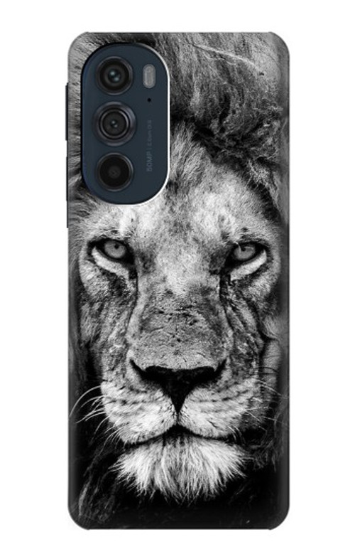 S3372 Lion Face Case Cover Custodia per Motorola Edge 30 Pro