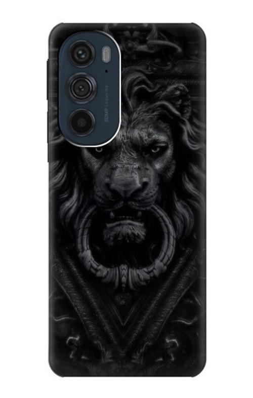 S3619 Dark Gothic Lion Case Cover Custodia per Motorola Edge 30 Pro