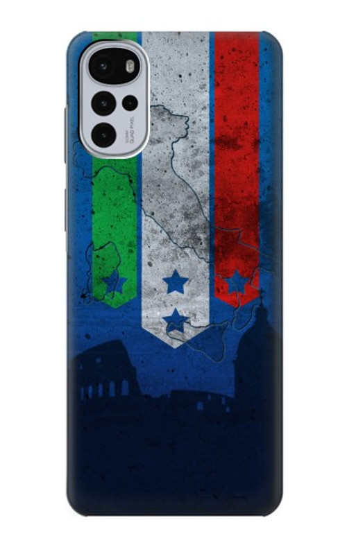 S2983 Italy Football Soccer Case Cover Custodia per Motorola Moto G22