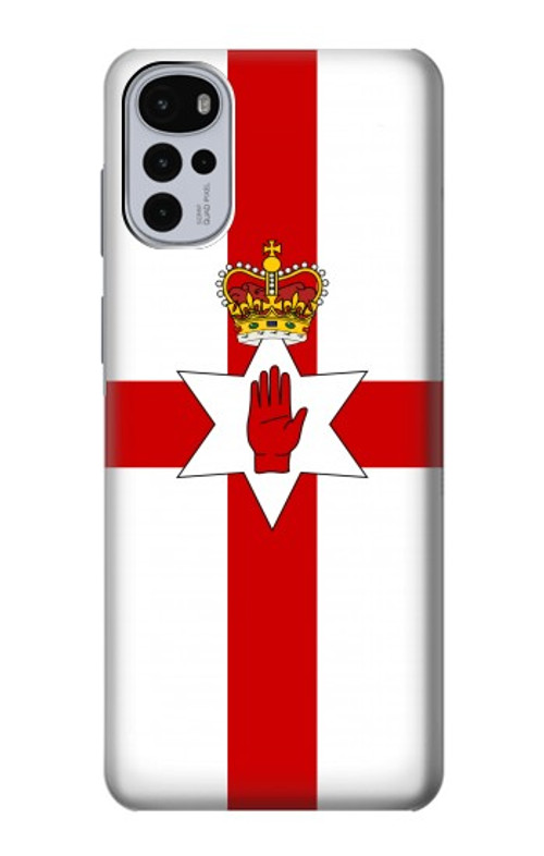 S3089 Flag of Northern Ireland Case Cover Custodia per Motorola Moto G22