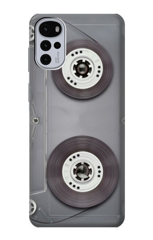 S3159 Cassette Tape Case Cover Custodia per Motorola Moto G22