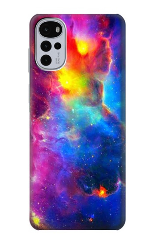 S3371 Nebula Sky Case Cover Custodia per Motorola Moto G22