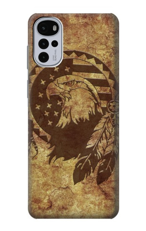 S3378 Native American Case Cover Custodia per Motorola Moto G22