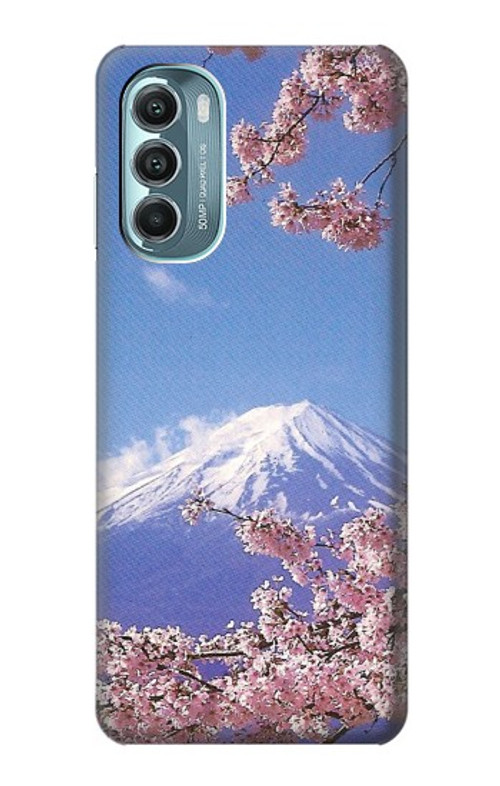 S1060 Mount Fuji Sakura Cherry Blossom Case Cover Custodia per Motorola Moto G Stylus 5G (2022)