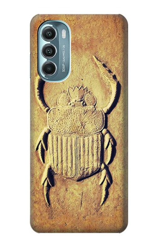 S2401 Egyptian Scarab Beetle Graphic Printed Case Cover Custodia per Motorola Moto G Stylus 5G (2022)