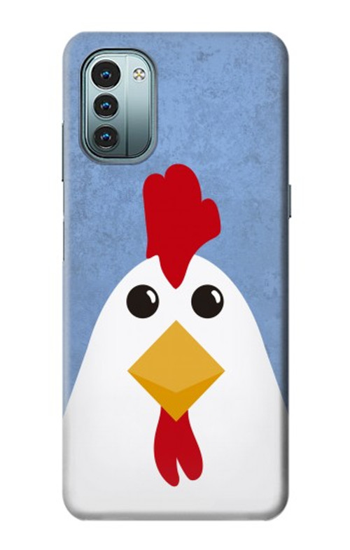 S3254 Chicken Cartoon Case Cover Custodia per Nokia G11, G21