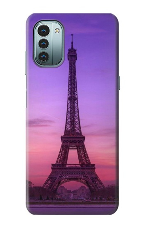 S3447 Eiffel Paris Sunset Case Cover Custodia per Nokia G11, G21