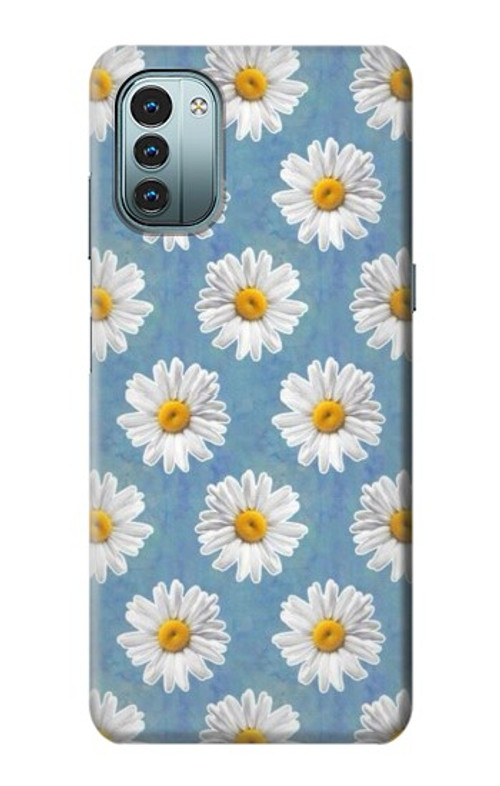 S3454 Floral Daisy Case Cover Custodia per Nokia G11, G21