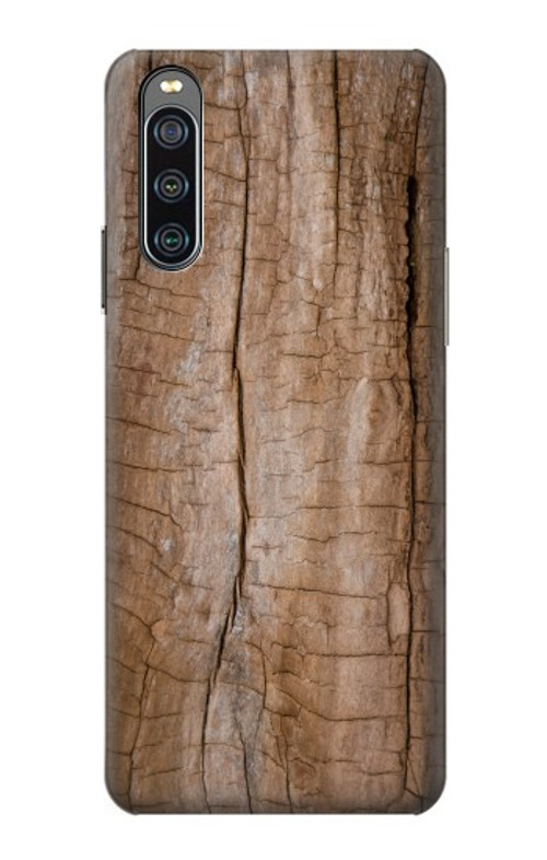 S0599 Wood Graphic Printed Case Cover Custodia per Sony Xperia 10 IV