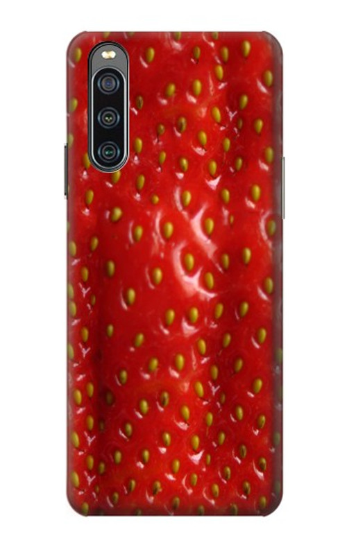 S2225 Strawberry Case Cover Custodia per Sony Xperia 10 IV