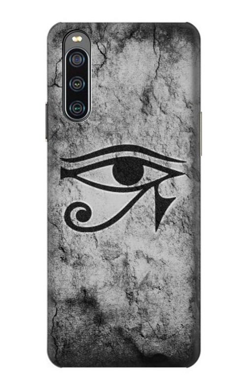 S3108 Ancient Egyptian Sun Eye Of Horus Case Cover Custodia per Sony Xperia 10 IV S3108 Ancient Egyptian Sun Eye Of Horus Case Cover Custodia per Sony Xperia 10 IV