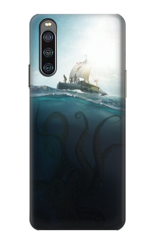 S3540 Giant Octopus Case Cover Custodia per Sony Xperia 10 IV