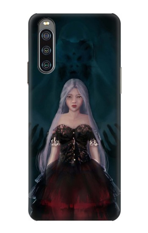 S3847 Lilith Devil Bride Gothic Girl Skull Grim Reaper Case Cover Custodia per Sony Xperia 10 IV