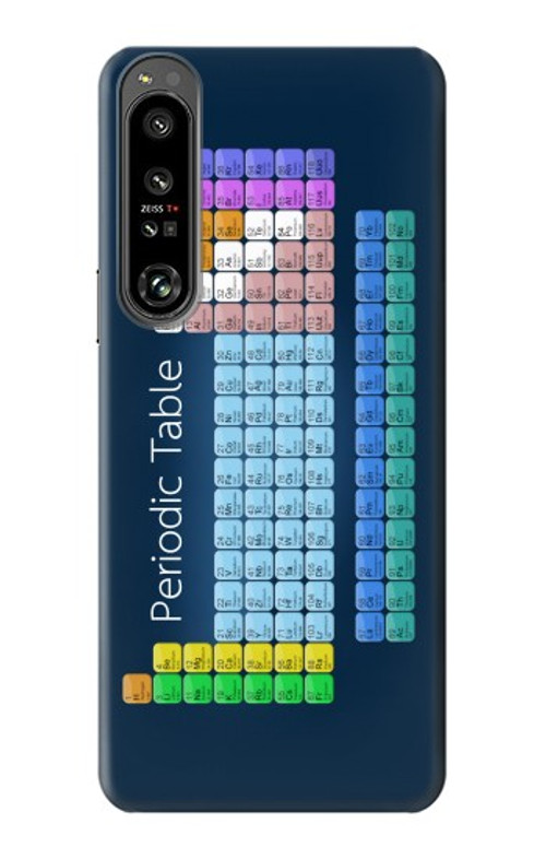 S1847 Periodic Table Case Cover Custodia per Sony Xperia 1 IV