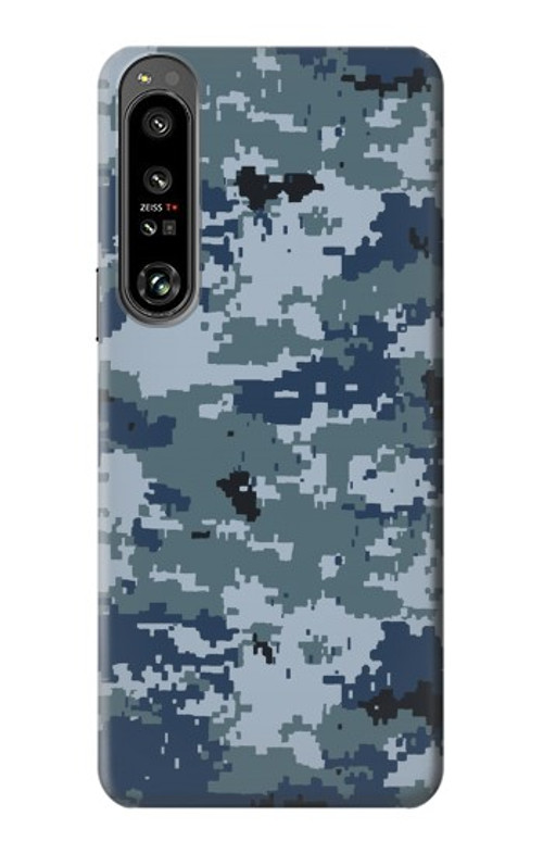 S2346 Navy Camo Camouflage Graphic Case Cover Custodia per Sony Xperia 1 IV S2346 Navy Camo Camouflage Graphic Case Cover Custodia per Sony Xperia 1 IV