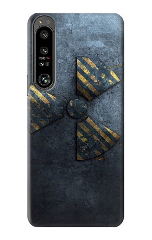S3438 Danger Radioactive Case Cover Custodia per Sony Xperia 1 IV
