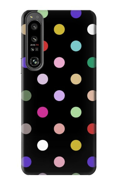 S3532 Colorful Polka Dot Case Cover Custodia per Sony Xperia 1 IV