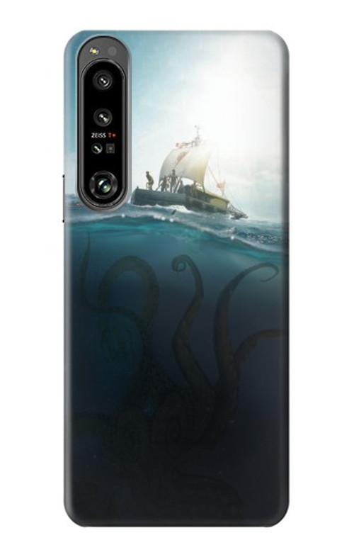 S3540 Giant Octopus Case Cover Custodia per Sony Xperia 1 IV
