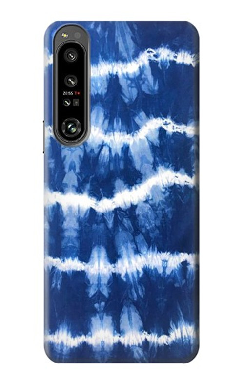 S3671 Blue Tie Dye Case Cover Custodia per Sony Xperia 1 IV