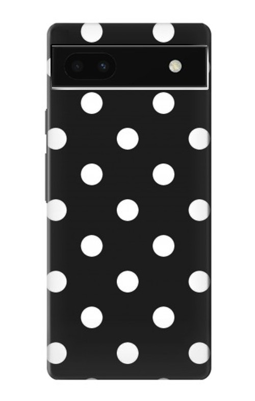 S2299 Black Polka Dots Case Cover Custodia per Google Pixel 6a