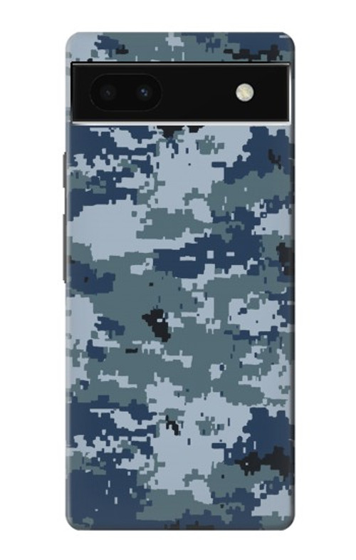 S2346 Navy Camo Camouflage Graphic Case Cover Custodia per Google Pixel 6a