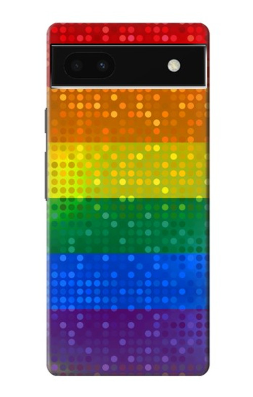 S2683 Rainbow LGBT Pride Flag Case Cover Custodia per Google Pixel 6a