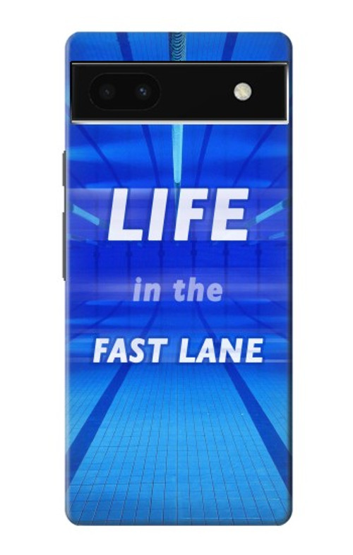 S3136 Life in the Fast Lane Swimming Pool Case Cover Custodia per Google Pixel 6a
