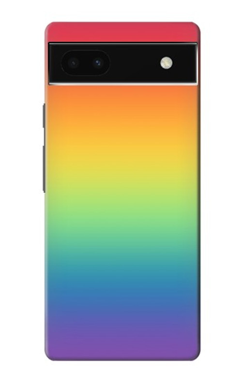 S3698 LGBT Gradient Pride Flag Case Cover Custodia per Google Pixel 6a