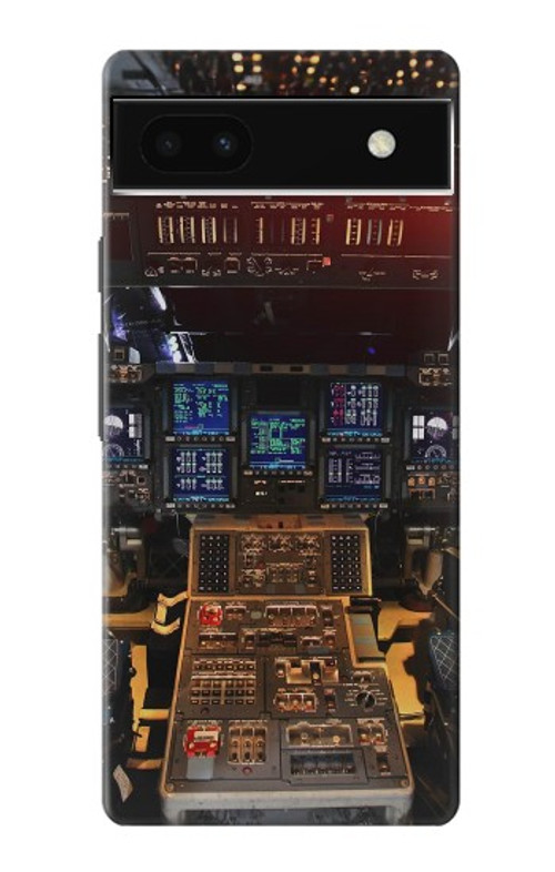 S3836 Airplane Cockpit Case Cover Custodia per Google Pixel 6a