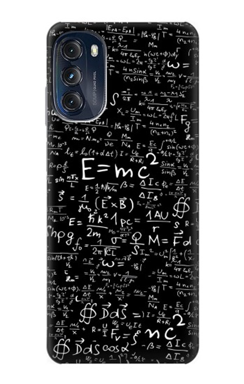 S2574 Mathematics Physics Blackboard Equation Case Cover Custodia per Motorola Moto G (2022)