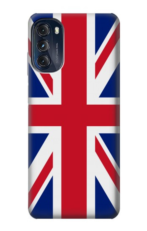 S3103 Flag of The United Kingdom Case Cover Custodia per Motorola Moto G (2022)