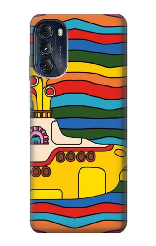 S3599 Hippie Submarine Case Cover Custodia per Motorola Moto G (2022)