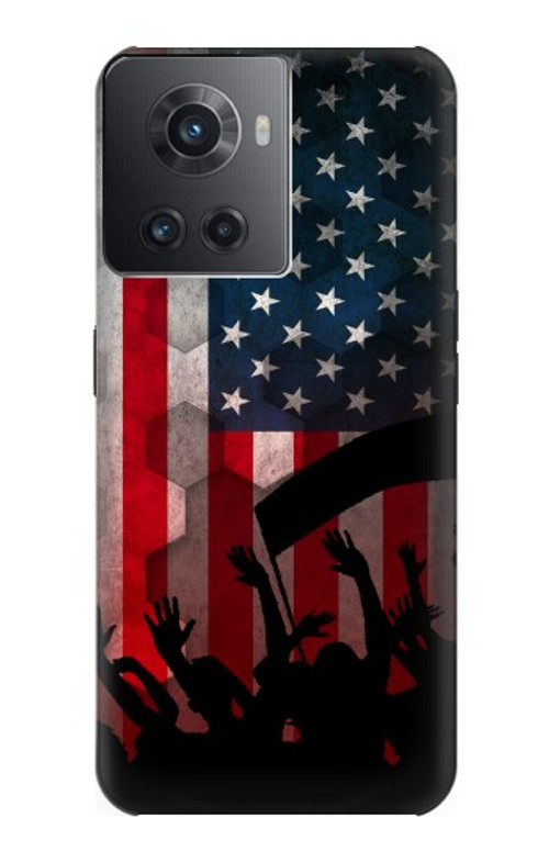 S2989 USA America Soccer Case Cover Custodia per OnePlus Ace