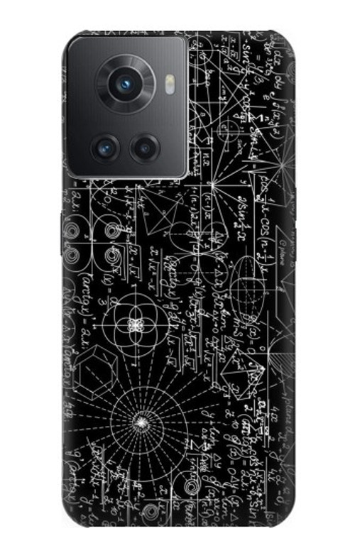 S3808 Mathematics Blackboard Case Cover Custodia per OnePlus Ace