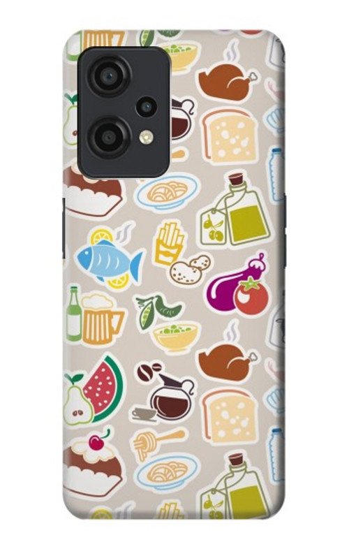 S2321 Food and Drink Seamless Case Cover Custodia per OnePlus Nord CE 2 Lite 5G