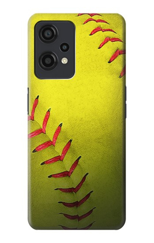 S3031 Yellow Softball Ball Case Cover Custodia per OnePlus Nord CE 2 Lite 5G