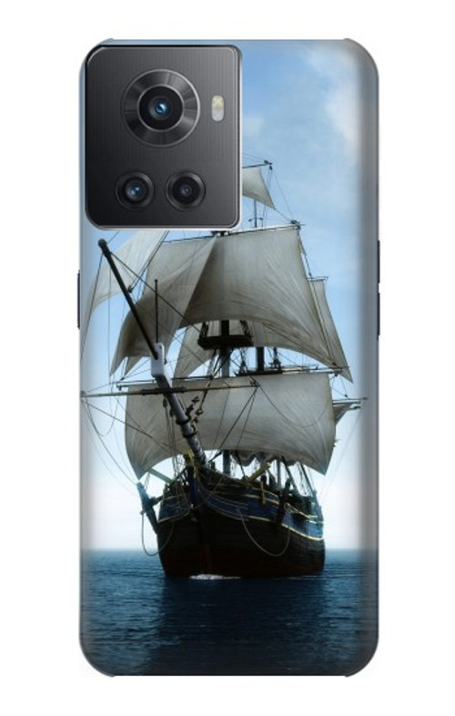 S1096 Sailing Ship in an Ocean Case Cover Custodia per OnePlus 10R