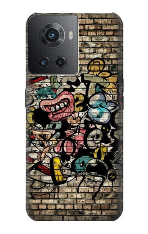 S3394 Graffiti Wall Case Cover Custodia per OnePlus 10R