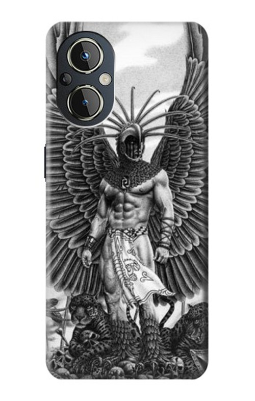 S1235 Aztec Warrior Case Cover Custodia per OnePlus Nord N20 5G