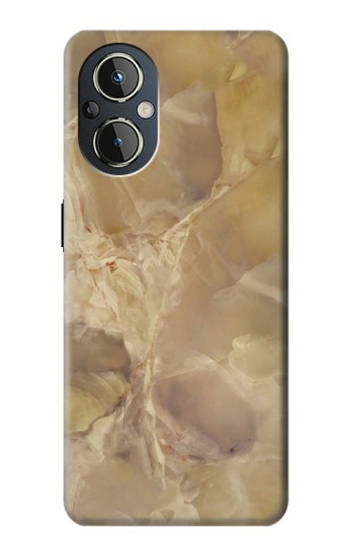S3240 Yellow Marble Stone Case Cover Custodia per OnePlus Nord N20 5G