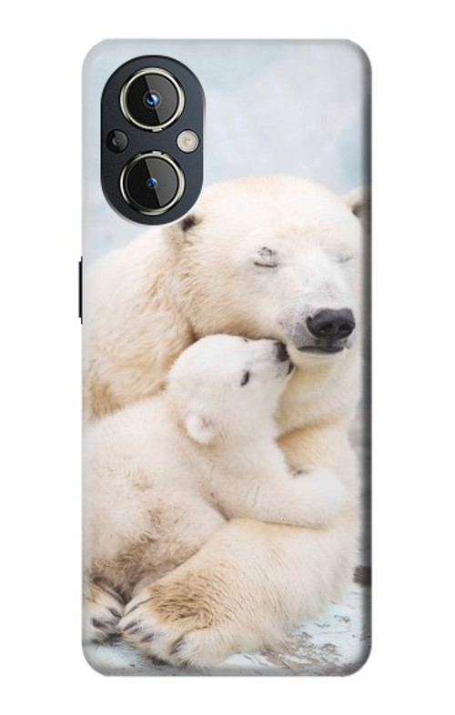 S3373 Polar Bear Hug Family Case Cover Custodia per OnePlus Nord N20 5G